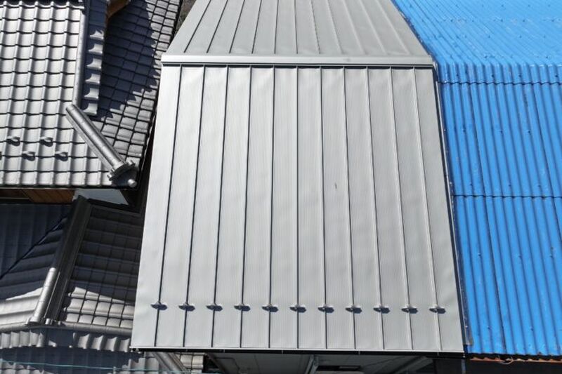 葺き替え工事 立平板金