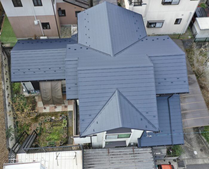 カバールーフ工事・雨樋交換