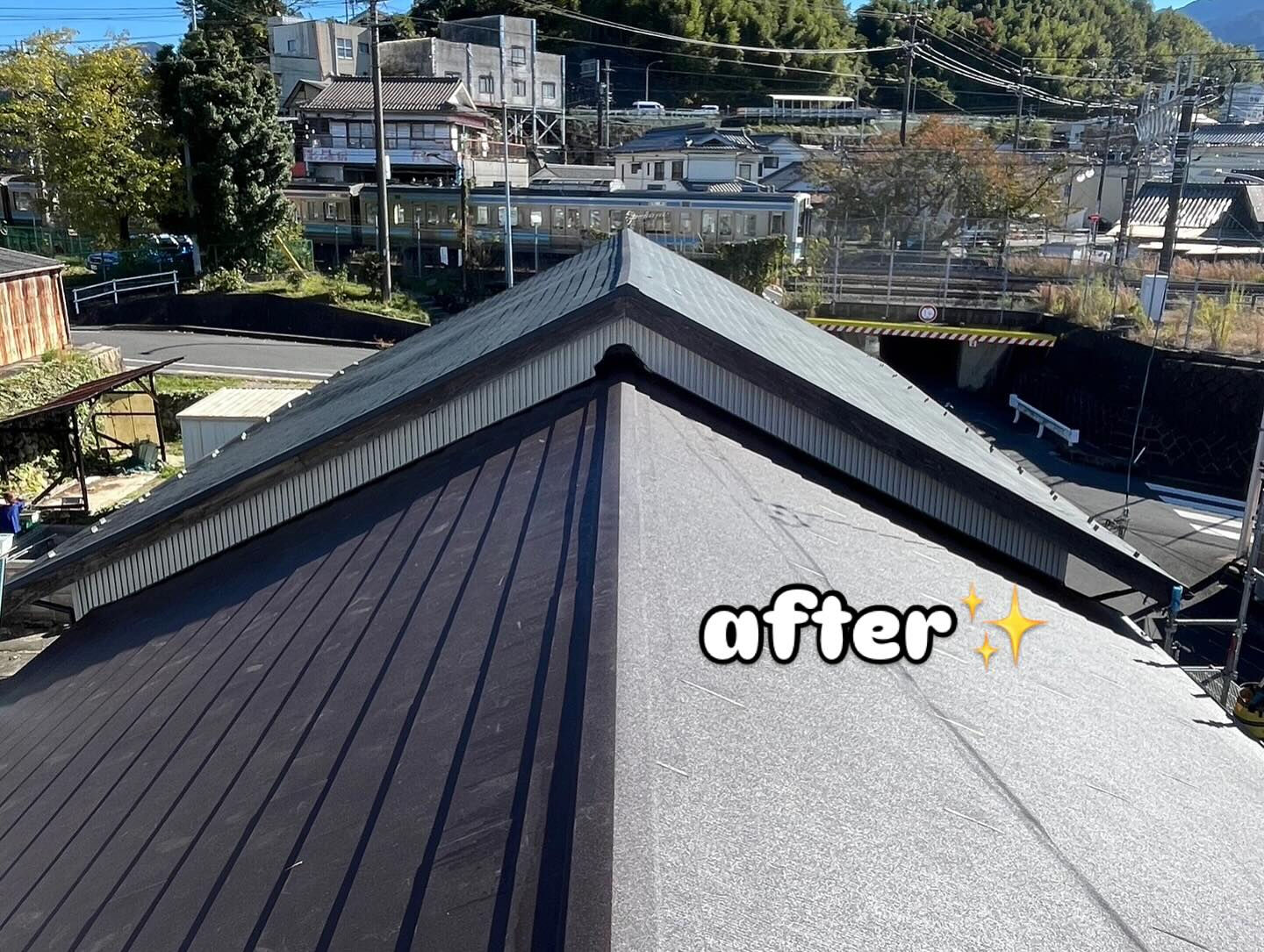 中津川市内において、カバー工法👷‍♂️