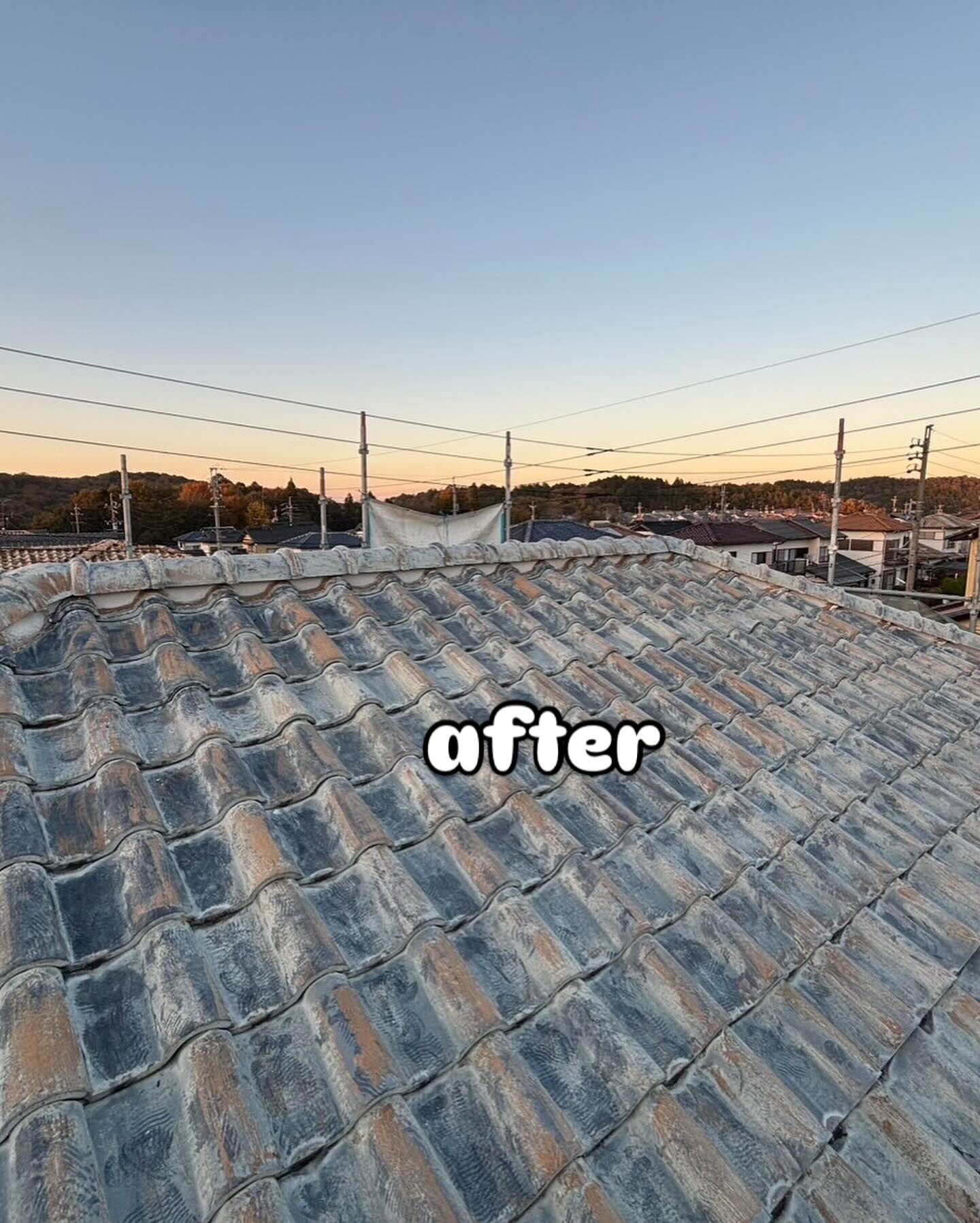 多治見市市之倉町にて棟の積み替え工事と谷板交換工事完了しまし