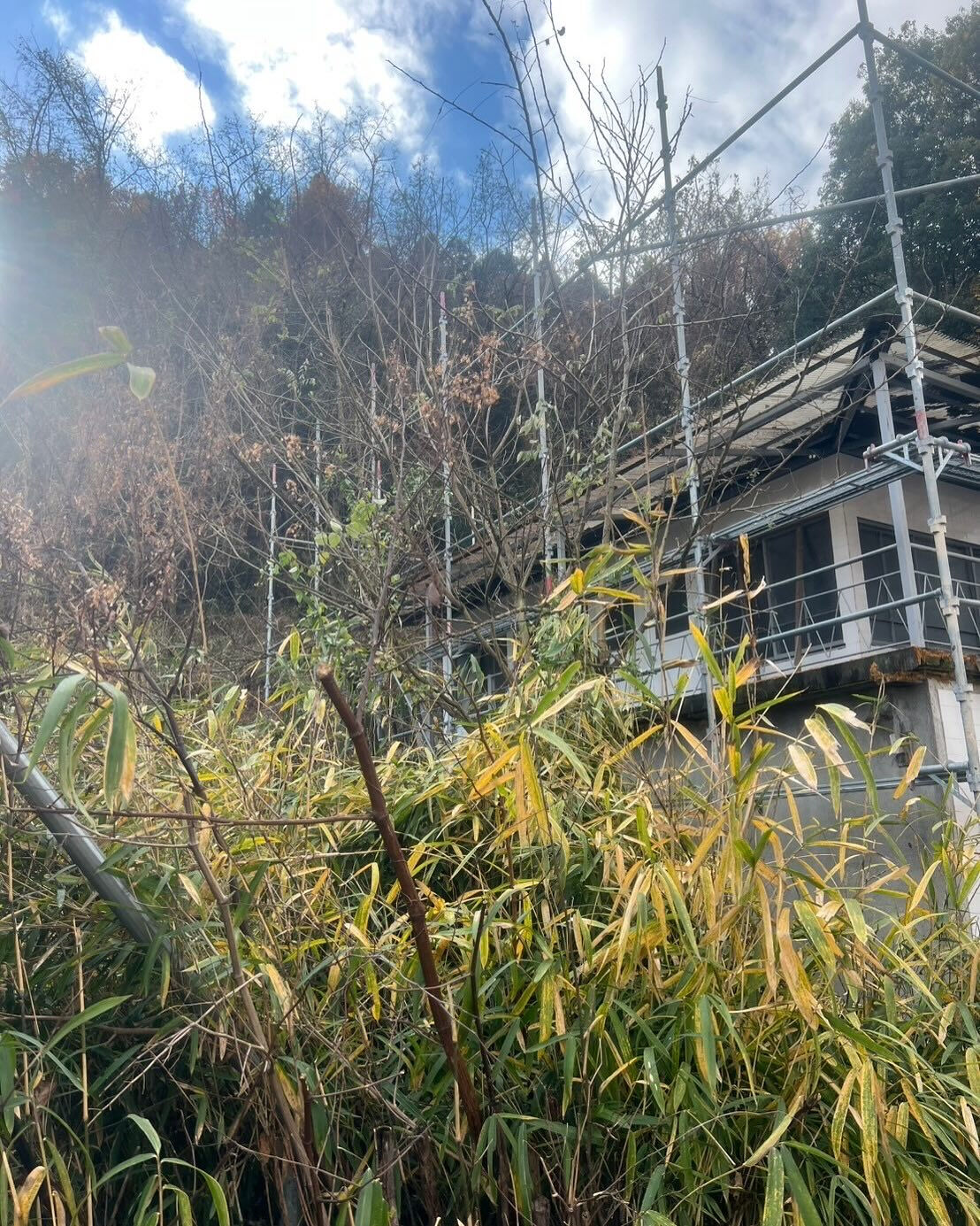 多治見市滝呂町にて